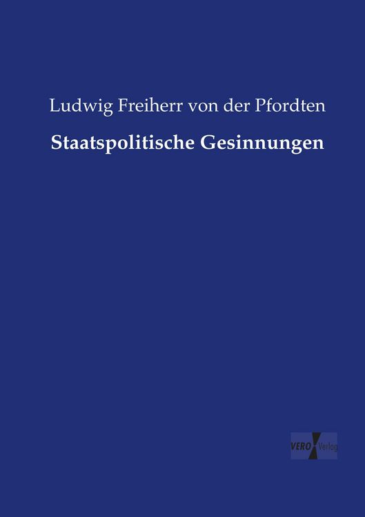 Produktbild: Staatspolitische Gesinnungen