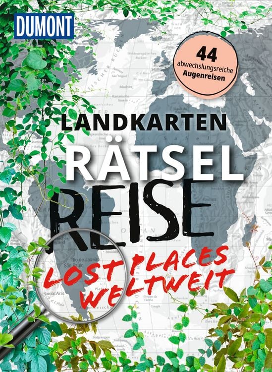 Produktbild: Landkarten-R&auml;tselreise Lost Places weltweit