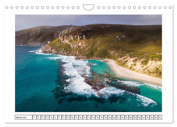 Produktbild: Seascapes of Western Australia (Wall Calendar 2026 DIN A4 landscape), CALVENDO 12 Month Wall Calendar