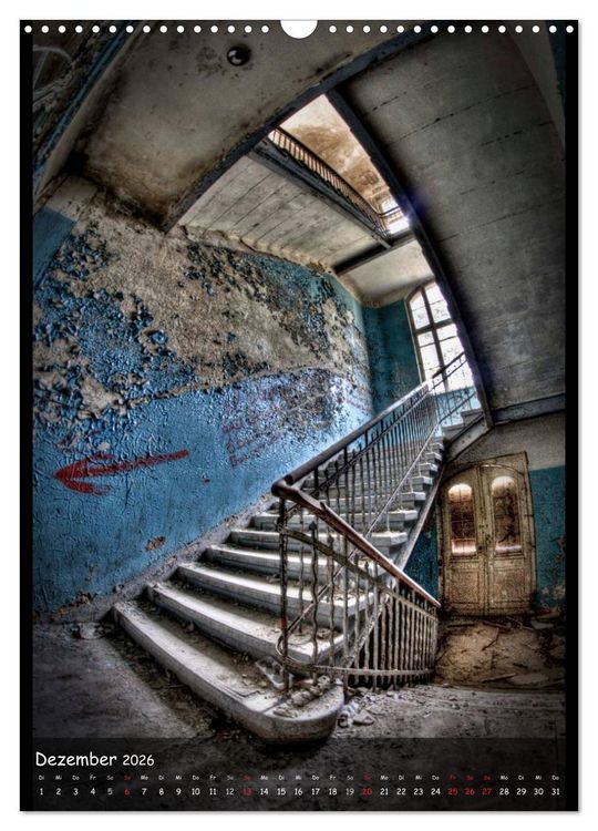 Produktbild: Lost Places II, Vergessene Orte (Wandkalender 2026 DIN A3 hoch), CALVENDO Monatskalender