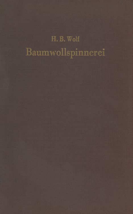 Produktbild: Baumwollspinnerei