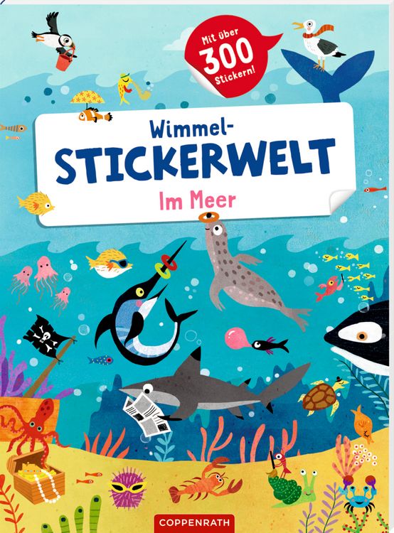 Produktbild: Wimmel-Stickerwelt: Im Meer