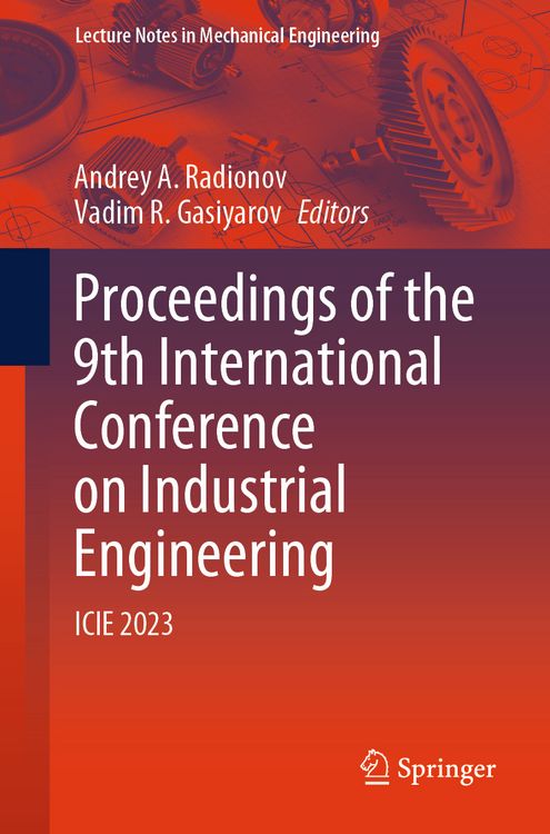 Produktbild: Proceedings of the 9th International Conference on Industrial Engineering