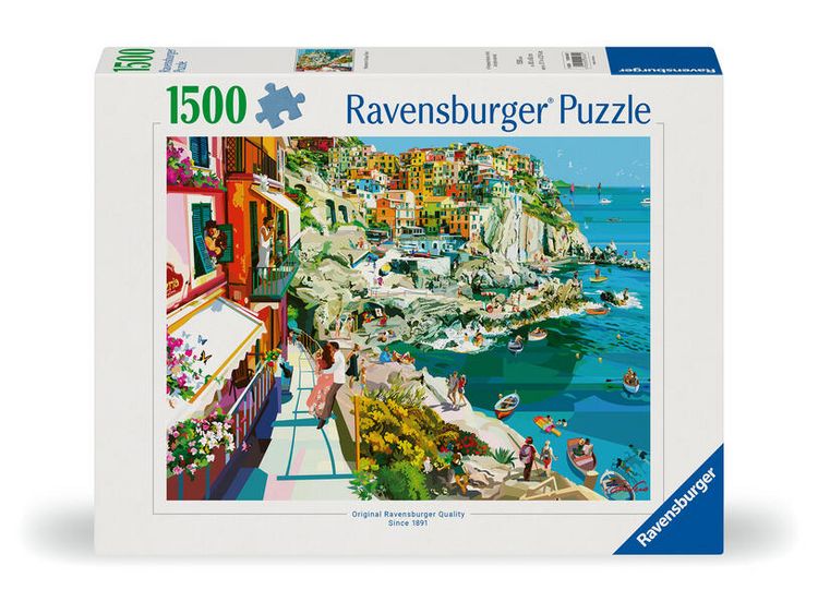 Produktbild: Erwachsenenpuzzle 1500 Teile - Verliebt in Cinque Terre