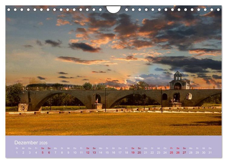 Produktbild: Die Farben der Provence... und der Duft des Lavendels... (Wandkalender 2026 DIN A4 quer), CALVENDO Monatskalender