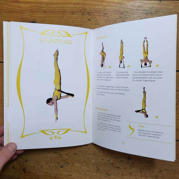 Produktbild: Luftakrobatik Figurenbuch Trapez 1