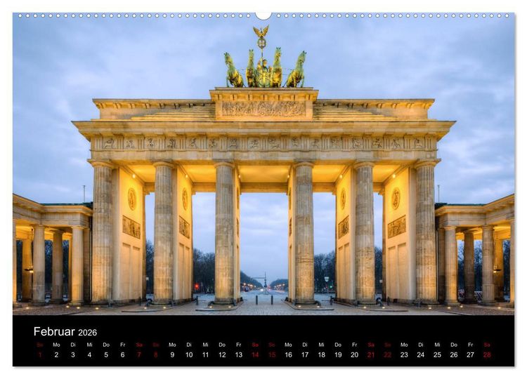 Produktbild: St&auml;dte und Sehensw&uuml;rdigkeiten in Deutschland (hochwertiger Premium Wandkalender 2026 DIN A2 quer), Kunstdruck in Hochglanz