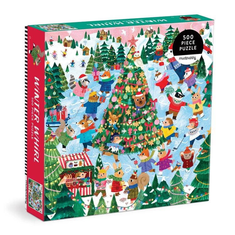 Produktbild: Winter Whirl 500 Piece Family Puzzle