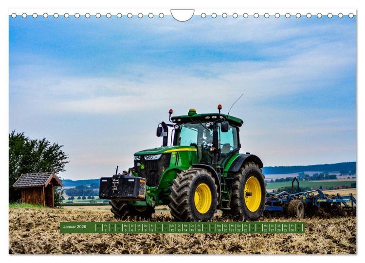Produktbild: Landwirtschaft - Giganten im Feld (Wandkalender 2026 DIN A4 quer), CALVENDO Monatskalender