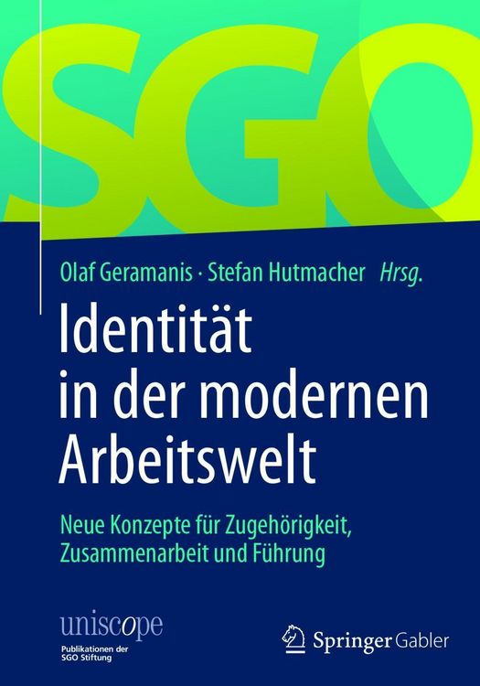 Produktbild: Identit&auml;t in der modernen Arbeitswelt