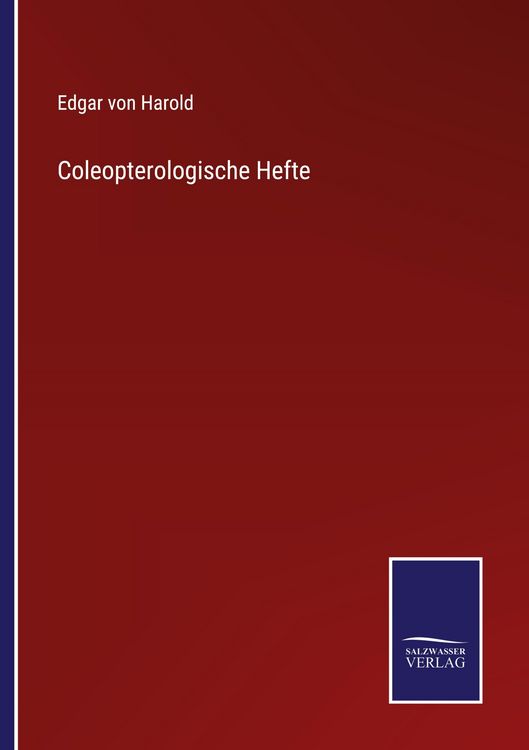 Produktbild: Coleopterologische Hefte