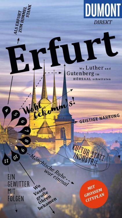 Produktbild: DUMONT direkt Reisef&uuml;hrer E-Book Erfurt