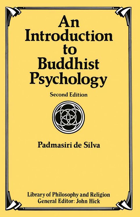 Produktbild: An Introduction to Buddhist Psychology
