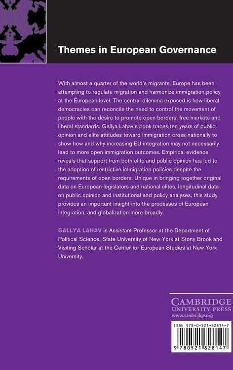 Produktbild: Immigration and Politics in the New Europe