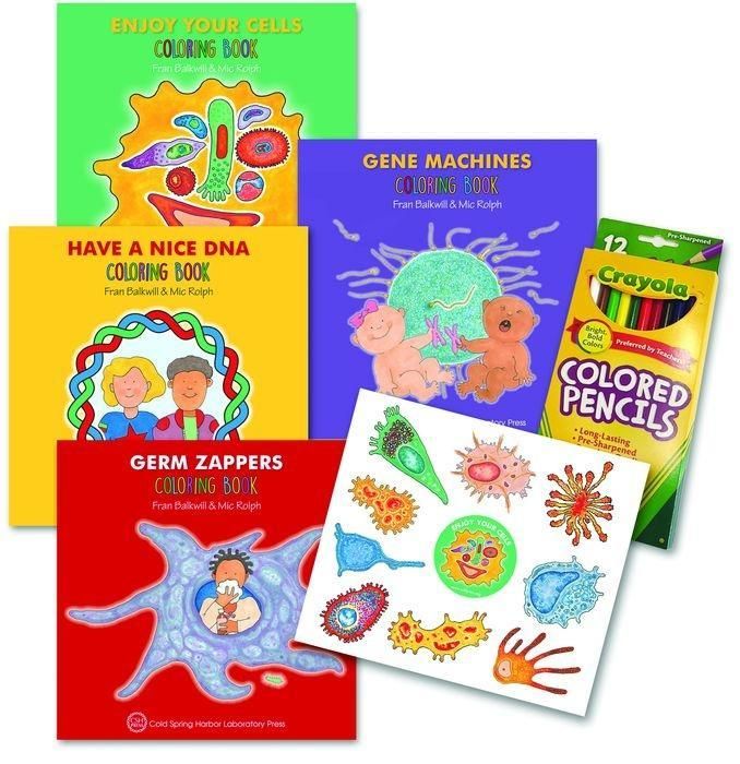 Produktbild: Enjoy Your Cells Series Coloring Books, 4-Book Gift Set