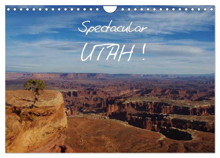 Produktbild: Spectacular Utah / UK-Version (Wall Calendar 2026 DIN A4 landscape), CALVENDO 12 Month Wall Calendar