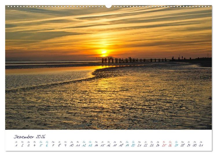 Produktbild: F&ouml;hr - Nordfriesische Trauminsel (hochwertiger Premium Wandkalender 2026 DIN A2 quer), Kunstdruck in Hochglanz