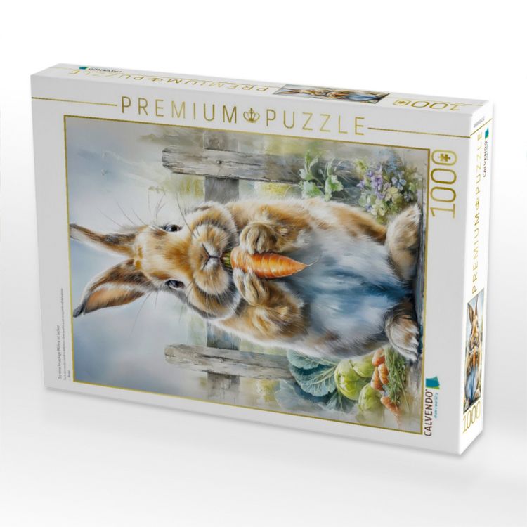 Produktbild: CALVENDO Puzzle So eine knackige M&ouml;hre ist lecker | 1000 Teile Lege-Gr&ouml;&szlig;e 64x48cm Foto-Puzzle f&uuml;r gl&uuml;ckliche Stunden