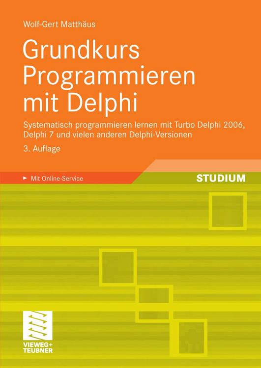 Produktbild: Grundkurs Programmieren mit Delphi