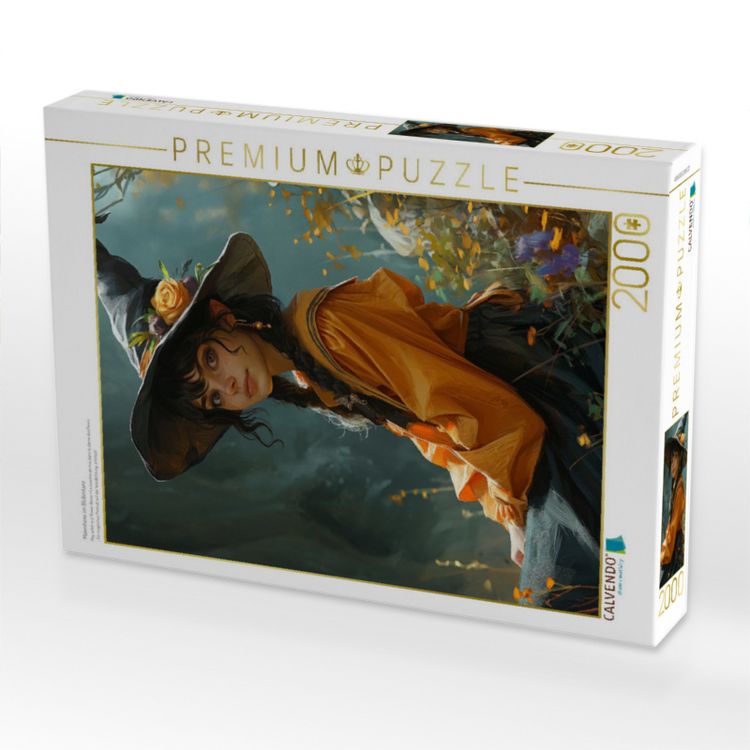 Produktbild: CALVENDO Puzzle Maienhexe im Bl&uuml;tentanz | 2000 Teile Lege-Gr&ouml;&szlig;e 90x67cm Foto-Puzzle f&uuml;r gl&uuml;ckliche Stunden
