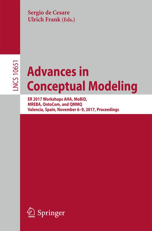 Produktbild: Advances in Conceptual Modeling