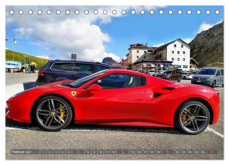 Produktbild: Muscle Cars, Geschwindigkeit und Leidenschaft (Tischkalender 2027 DIN A5 quer), CALVENDO Monatskalender