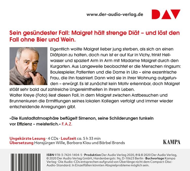 Produktbild: Maigret in Kur