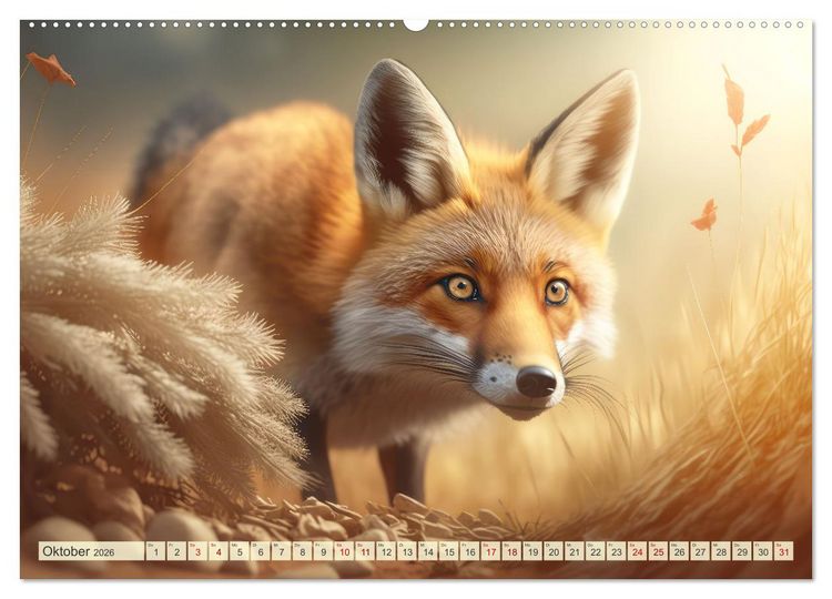 Produktbild: Im Paradies der Tiere (hochwertiger Premium Wandkalender 2026 DIN A2 quer), Kunstdruck in Hochglanz