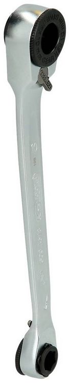 Produktbild: KS Tools 503.4678 Mini-Bit-Umschalt-Ratschenringschl&uuml;ssel 124.50mm