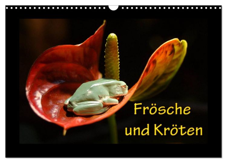Produktbild: Fr&ouml;sche und Kr&ouml;ten (Wandkalender 2026 DIN A3 quer), CALVENDO Monatskalender