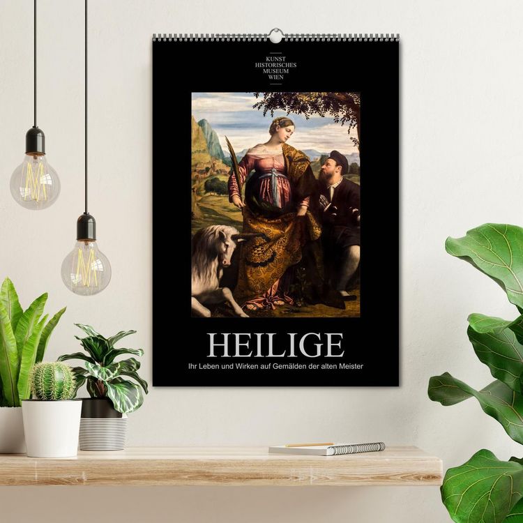 Produktbild: Heilige - Ihr Leben und Wirken auf Gem&auml;lden der alten Meister (Wandkalender 2026 DIN A2 hoch), CALVENDO Monatskalender