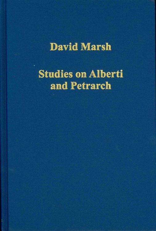 Produktbild: Studies on Alberti and Petrarch