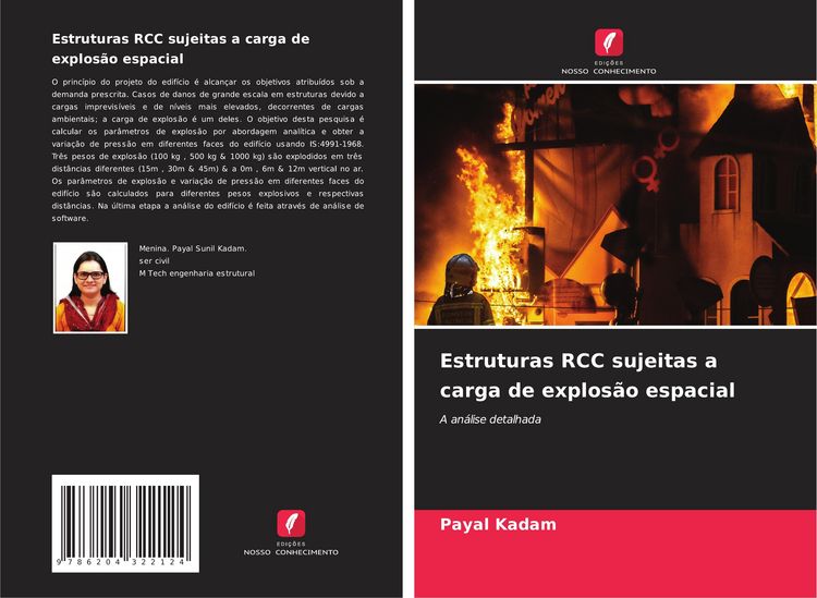 Produktbild: Estruturas RCC sujeitas a carga de explos&atilde;o espacial