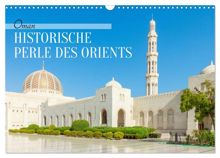 Produktbild: Oman - Historische Perle des Orients (Wandkalender 2026 DIN A3 quer), CALVENDO Monatskalender