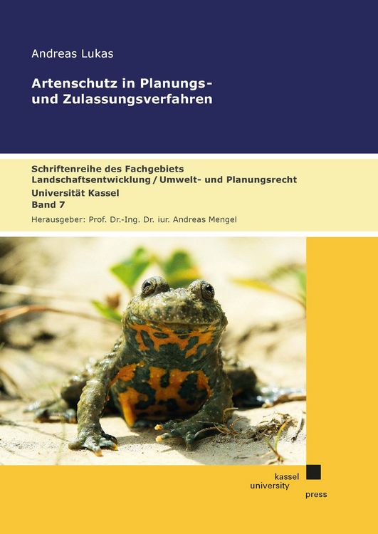 Produktbild: Artenschutz in Planungs- und Zulassungsverfahren