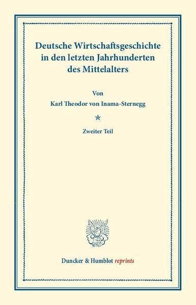 Produktbild: Deutsche Wirtschaftsgeschichte.
