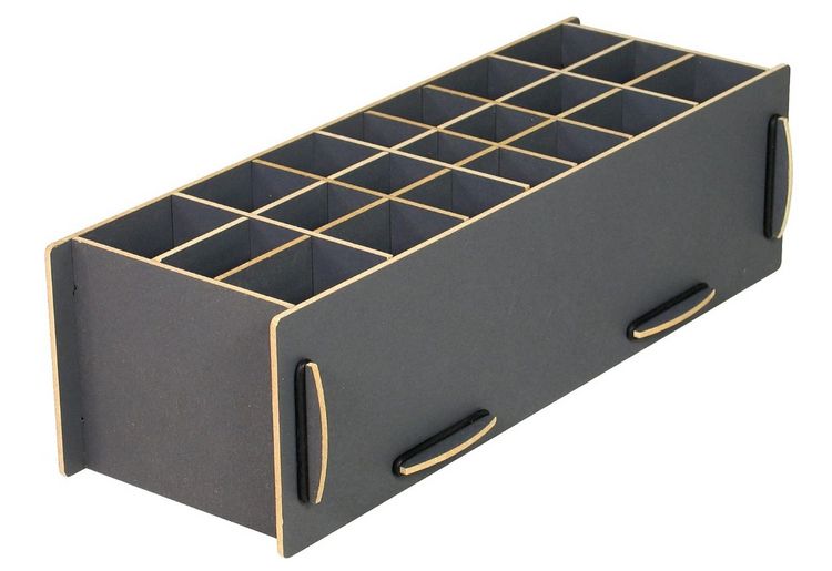 Produktbild: Werkhaus Stiftebox XL, dunkelgrau, 29 x 11,5 x 8 cm