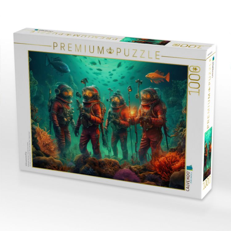 Produktbild: CALVENDO Puzzle Unterwasserausflug | 1000 Teile Lege-Gr&ouml;&szlig;e 64x48cm Foto-Puzzle f&uuml;r gl&uuml;ckliche Stunden