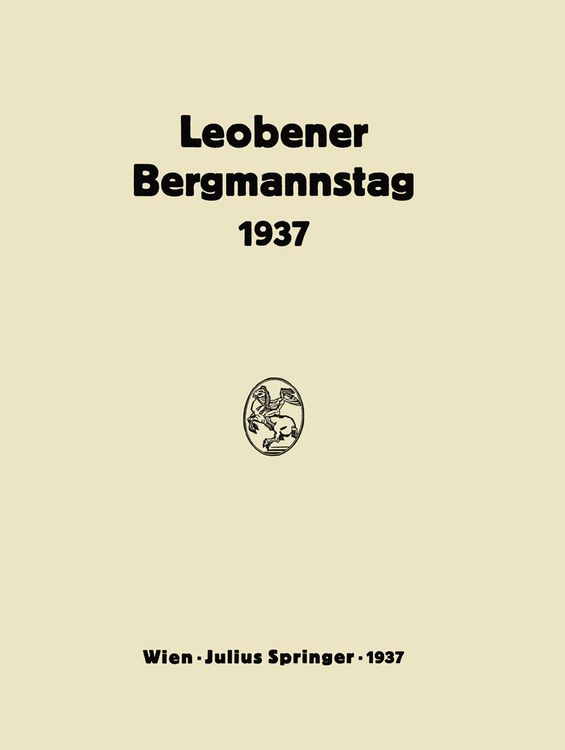 Produktbild: Bericht &Uuml;ber den Leobener Bergmannstag