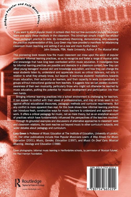 Produktbild: Music, Informal Learning and the School