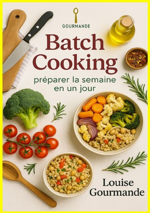Produktbild: Batch Cooking : Pr&eacute;parer la Semaine en Un Jour