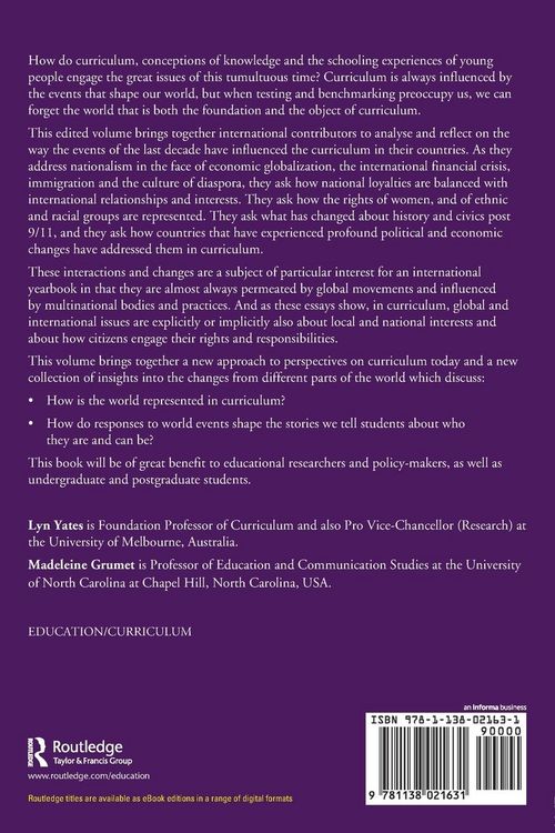 Produktbild: World Yearbook of Education 2011