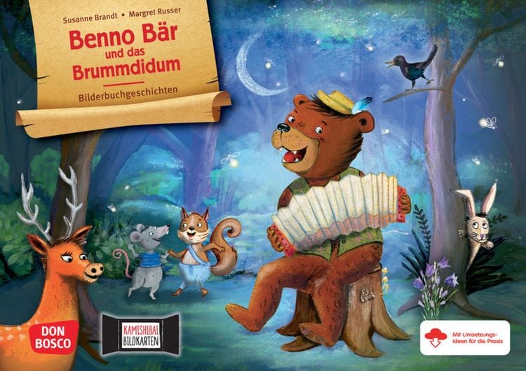 Produktbild: Benno Bär und das Brummdidum. Kamishibai Bildkartenset