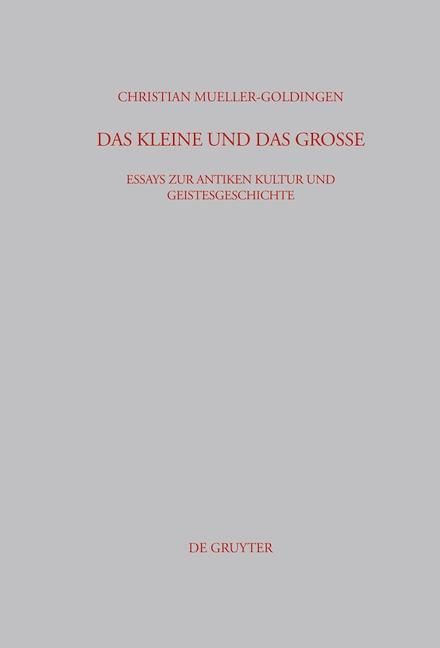 Produktbild: Das Kleine und das Gro&szlig;e
