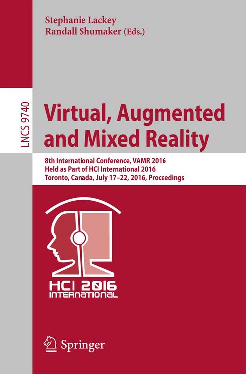 Produktbild: Virtual, Augmented and Mixed Reality