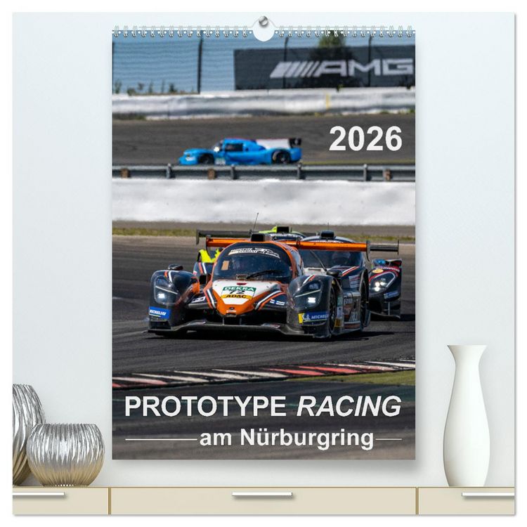 Produktbild: PROTOTYPE RACING am N&uuml;rburgring (hochwertiger Premium Wandkalender 2026 DIN A2 hoch), Kunstdruck in Hochglanz