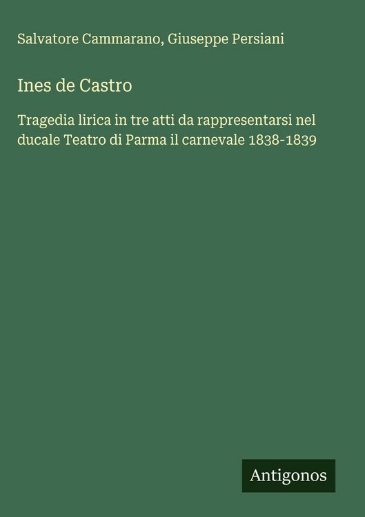 Produktbild: Ines de Castro