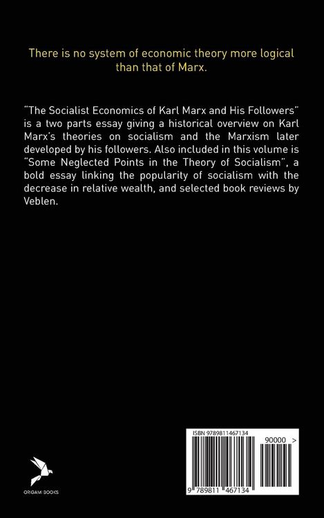 Produktbild: The Socialist Economics of Karl Marx and His Followers