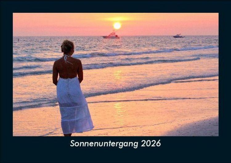 Produktbild: Sonnenuntergang 2026 Fotokalender DIN A5