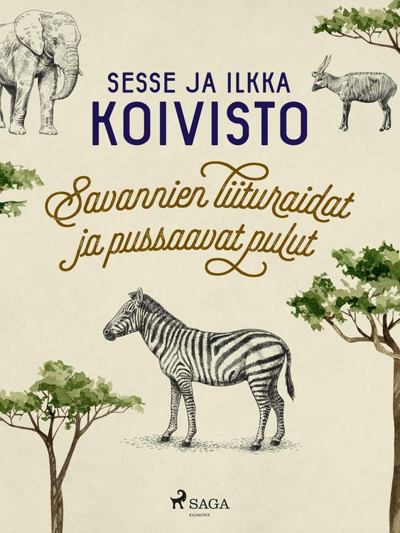 Produktbild: Savannien liituraidat ja pussaavat pulut